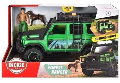 Samochód Dickie Toys Jeep Forest Ranger z figurkami 23 cm (4006333075292)