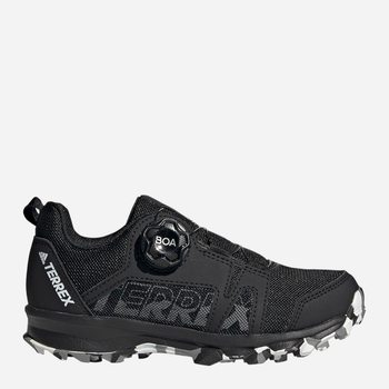 Buty sportowe chłopięce na rzepy Adidas Terrex Agravic Boa K EF3635 28 Czarne (4061619957839)