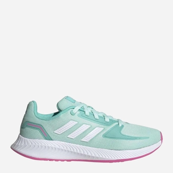 Підліткові кросівки для дівчинки Adidas Runfalcon 2.0 K FY9502 40 Зелені (4064036728617)