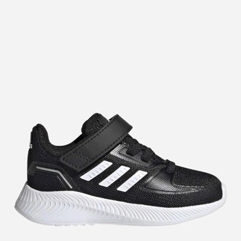 Buty sportowe chłopięce na rzepy Adidas Runfalcon 2.0 I FZ0093 21 Czarne (4064036682841)