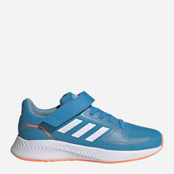 Buty sportowe chłopięce na rzepy Adidas Runfalcon 2.0 C FZ2961 28.5 Błękitne (4064036681080)