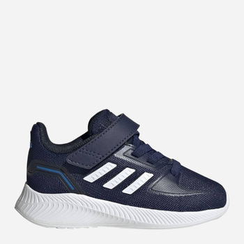 Buty sportowe chłopięce na rzepy Adidas Runfalcon 2.0 I GX3540 22 Niebieskie (4065419295696)