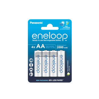 Аккумулятор Panasonic Eneloop AA 2000 4BP mAh NI-MH (BK-3MCDE/4CP)