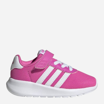 Buty sportowe dziecięce dla dziewczynki na rzepy Adidas Lite Racer 3.0 El I GX6621 23 Różowe (4065424869196)