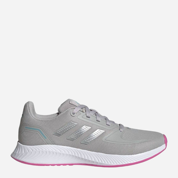 Buty sportowe dziecięce dla dziewczynki Adidas Tensaur Run 2.0 K GZ7417 30.5 Szare (4064048165530)