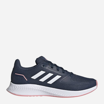 Buty sportowe dziecięce dla dziewczynki Adidas Tensaur Run 2.0 K GZ7419 31.5 Ciemnogranatowe (4064048173313)