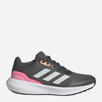 Buty sportowe młodzieżowe dla dziewczynki Adidas Runfalcon 3.0 K HP5836 36 Szare (4066749894719)