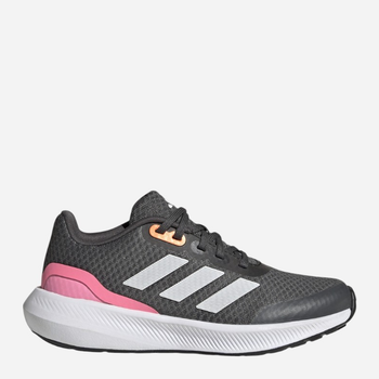 Buty sportowe młodzieżowe dla dziewczynki Adidas Runfalcon 3.0 K HP5836 40 Szare (4066749894696)
