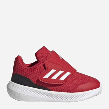 Buty sportowe dziecięce dla dziewczynki na rzepy Adidas Runfalcon 3.0 AC I HP5865 23 Czerwone (4066749860189)