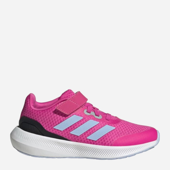 Buty sportowe dziecięce dla dziewczynki na rzepy Adidas Runfalcon 3.0 El K HP5874 30 Różowe (4066749875527)