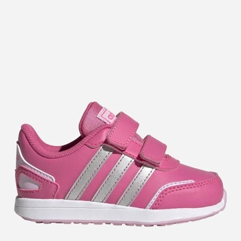 Buty sportowe dziecięce dla dziewczynki na rzepy Adidas Vs Switch 3 Cf I IG9645 23.5 Różowe (4066755744268)