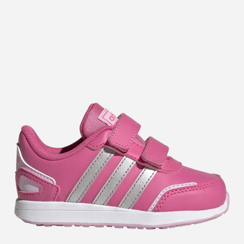 Buty sportowe dziecięce dla dziewczynki na rzepy Adidas Vs Switch 3 Cf I IG9645 25 Różowe (4066755744244)