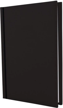 Щоденник недатований ECONOMIX SATIN А5 чорний (E22032-01)