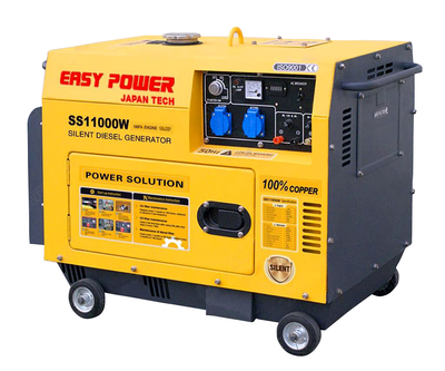 Генератор EASY POWER SS11000W 5,5квт 1ф дизель ключ