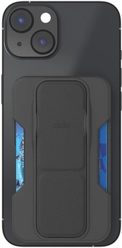 Uchwyt do telefonu CLCKR MagSafe Wallet Stand & Grip Black (4251993300882)
