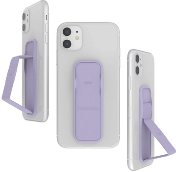 Тримач для телефону CLCKR Universal Stand&Grip Colour Match Purple (42519933003491