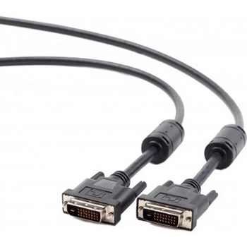 Кабель DVI - DVI 1.8м Cablexpert, Dual Link (CC-DVI2-BK-6)