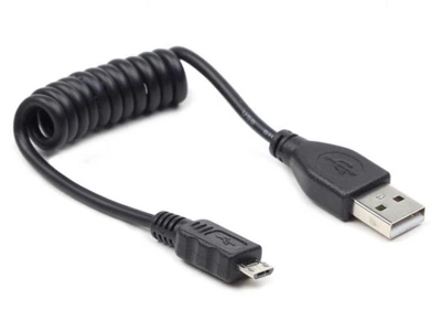Кабель USB2.0-microUSB 0.6м Cablexpert, чорний (CC-mUSB2C-AMBM-0.6M)