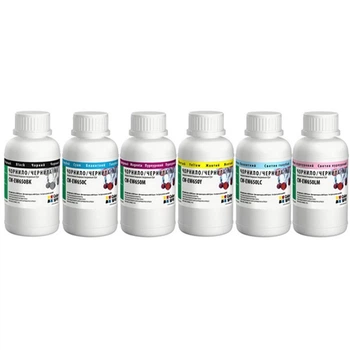 Чорнило Epson TX650 (6х200мл) BK/С/M/LС/LM/Y Комплект (CW-EW650SET02) *ColorWay