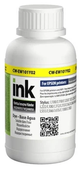 Чорнило Epson L-100/200 series 200мл Yellow (CW-EW101Y02) *ColorWay