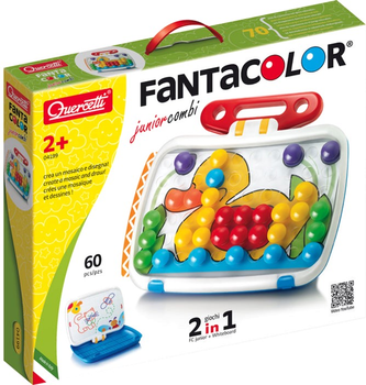 Mozaika Quercetti Fantacolor Combi Junior 2 w 1 60 elementów (8007905041994)