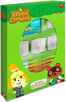 Набір штампів Multiprint Animal Crossing 4 шт (8009233271050)