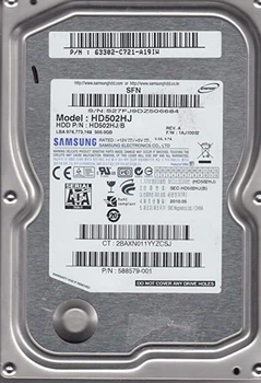 Жесткий диск Samsung 3.5 GB 500Gb (HD502HJ) Б/у