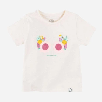 Детская футболка для девочки Cool Club CCG2413328 110 см Light Pink (5903977343048)