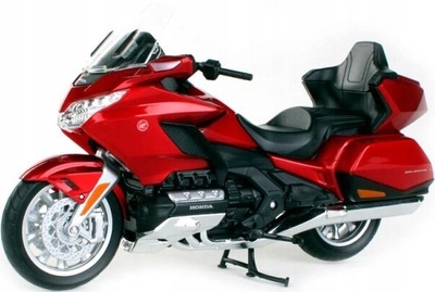 Металева модель мотоцикла Welly Honda Gold Wing Gl в маштабі 1:12 (4891761622206)