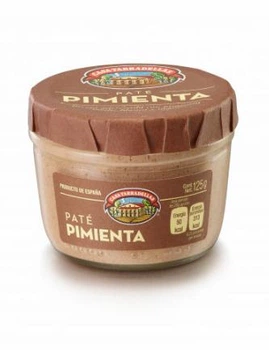Паштет без глютена из свиной печени "Ароматный перец" Pate Pimienta Casa Tarradellas 125 г