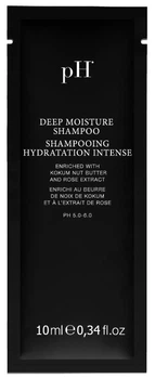 Увлажняющий шампунь для сухих волос pH Flower Deep Moisture "Глубокое увлажнение", 10 мл
