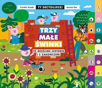 Trzy małe świnki. Ty decydujesz - Coralie Saudo (9788327671639)