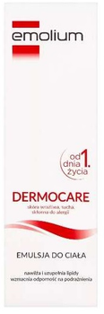 Емульсія для тіла Emolium Dermocare Body Emulsion Dry and Very Dry Skin 200 мл (5903263242161)