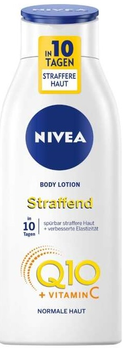 Лосьйон для тіла Nivea Body Straffend Normale Haut з Q10 та вітаміном C 400 мл (40058087023810)