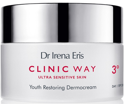 Krem do twarzy Dr. Irena Eris Clinic Way 3 Youth Restoring Dermocream na dzień 50 ml (5900717570719)