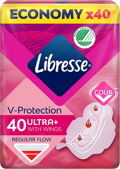 Гігієнічні прокладки з крильцями, 40 шт. - Libresse Ultra Thin Normal Soft 40шт.