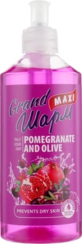 Мило рідке "Гранат та олива" - Grand Шарм Maxi Milk Pomegranate & Olive Toilet Liquid Soap 500ml