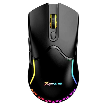 Мышка проводная/беспроводная игровая с подсветкой XTRIKE ME GW-610 |RGB/8000 DPI/Type-C| Черный