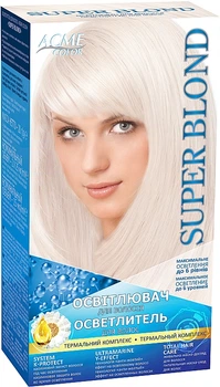 Освітлювач для волосся "Super Blond" - Acme Color (172259-32642)