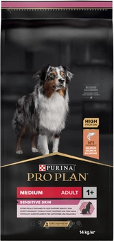 Сухий корм для собак Purina Pro Plan Medium Adult Sensitive з лососем 14 кг (7613035120464)