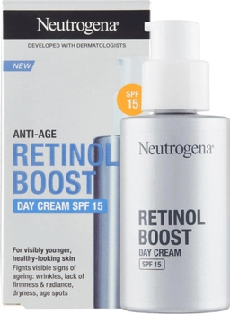 Крем для обличчя Neutrogena Retinol Boost SPF 15 денний 50 мл (3574661658605)