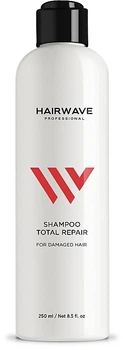 Шампунь для пошкодженого волосся "Total Repair" - HAIRWAVE Shampoo Total Repair 250ml (833854-59970)