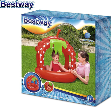 Nadmuchiwany basen dla dzieci Bestway Very Berry Baby Pool 91 x 91 cm (6942138982947)