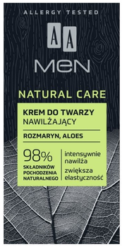 Крем для обличчя AA Cosmetics Men Natural Care 50 мл (5900116068114)