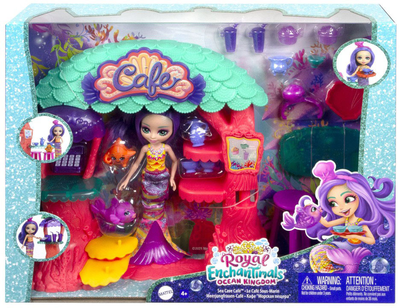 Лялька з аксесуарами Mattel Enchantimals Sea Cave Cafe 15 см (0194735009060)