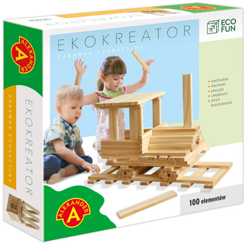 Конструктор Alexander Eco Fun Ekokreator 100 деталей (5906018026320)