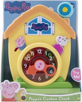 Інтерактивний годинник HTI Peppa Pig Time Learning з зозулею (5050868476115)