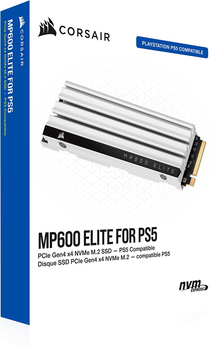 SSD диск Corsair MP600 2TB M.2 PCIe NVMe 4.0 3D NAND TLC (CSSD-F2000GBMP600ECS)