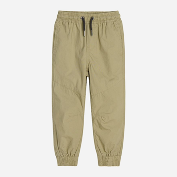 Spodnie joggery młodzieżowe chłopięce Cool Club CCB2410964 140 cm Khaki (5903977190086)