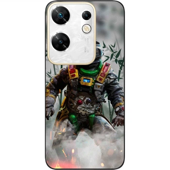 Силиконовый чехол SMTT для Infinix Zero 30 4G с картинкой Call of Duty Firebreak Panda Панда